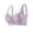 Purple, variant on Lenpel Women's Lace Plus Size Bras Soft Full Coverage Support Lifting Wirefree Bralettes Comfortable Everyday Bras