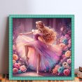 thumbnail image 2 of Kit Punto Cruz Con Bordado Hilo Algodón Ecológico 18 Quilates Princesa Jasmine (4), 2 of 9