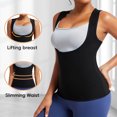 thumbnail image 3 of Vaslanda Women's Premium Workout Tank Top Slimming Polymer Sauna Vest, 3 of 6