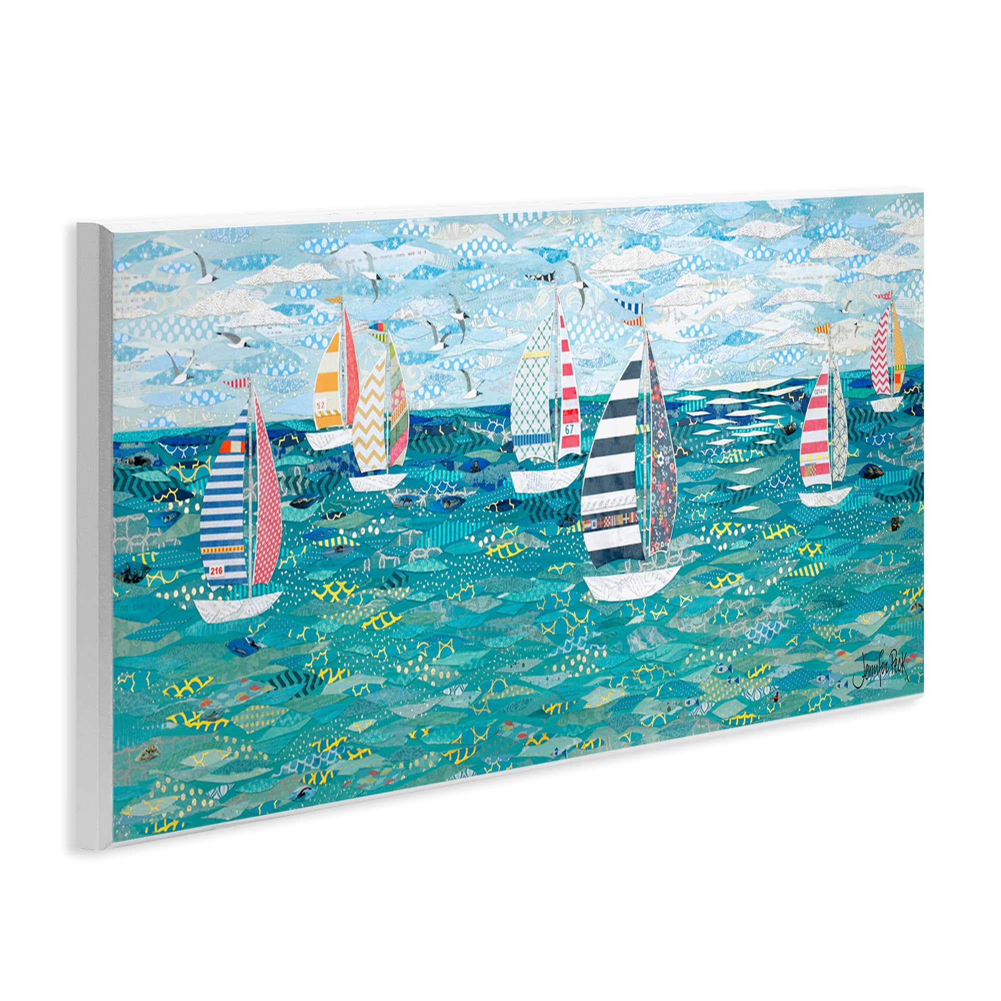 Stupell Industries Gone With The Wind Transportation Painting Unframed Art Print Wall Art, 17 x 7