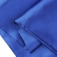 thumbnail image 5 of Unique Bargains Soft and Durable Envelope Closure Satin Pillowcase (2 Count) Royal Blue Standard, 5 of 6