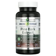 Amazing Formulas Pine Bark Extract 100 Mg 60 VCaps