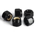 thumbnail image 5 of Tuercas De Seguridad Hexagonales Con Inserción De Nailon De 1/4-20, Tuercas De Seguridad De Acero Inoxidable 304, Acabado Negro, 25 Unidades, 5 of 5