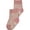MULTICOLOURED, variant on - Little Girls' Striped Ankle Sock 31852-X-Small (pink cat)