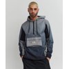 Gradient Nylon Utility Hoodie - Black And Grey