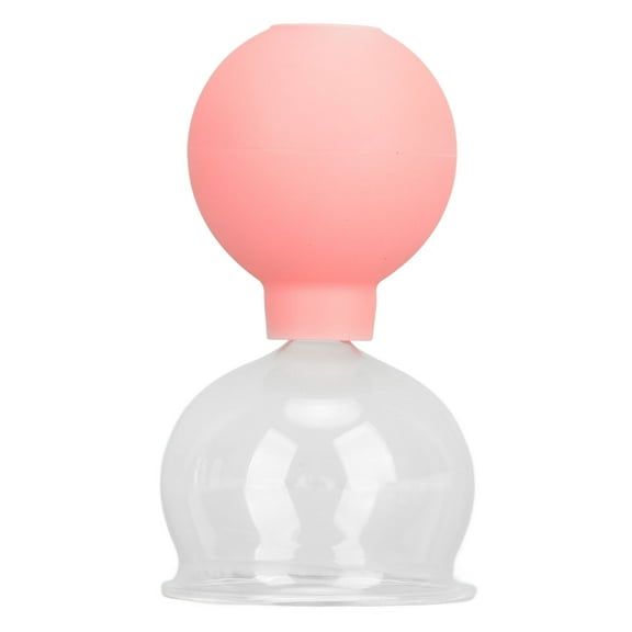 Falleo Clearance Glass Silicone Cupping Cup Vacuum Suction Massage Therapy for Face Skin Beauty Tool Model 5