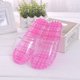 thumbnail image 4 of Zapatillas de baño de verano para mujer, zapatillas de baño antideslizantes de cristal para el hogar, zapatillas de masaje de PVC de plástico con fugas para hombre, 4 of 6