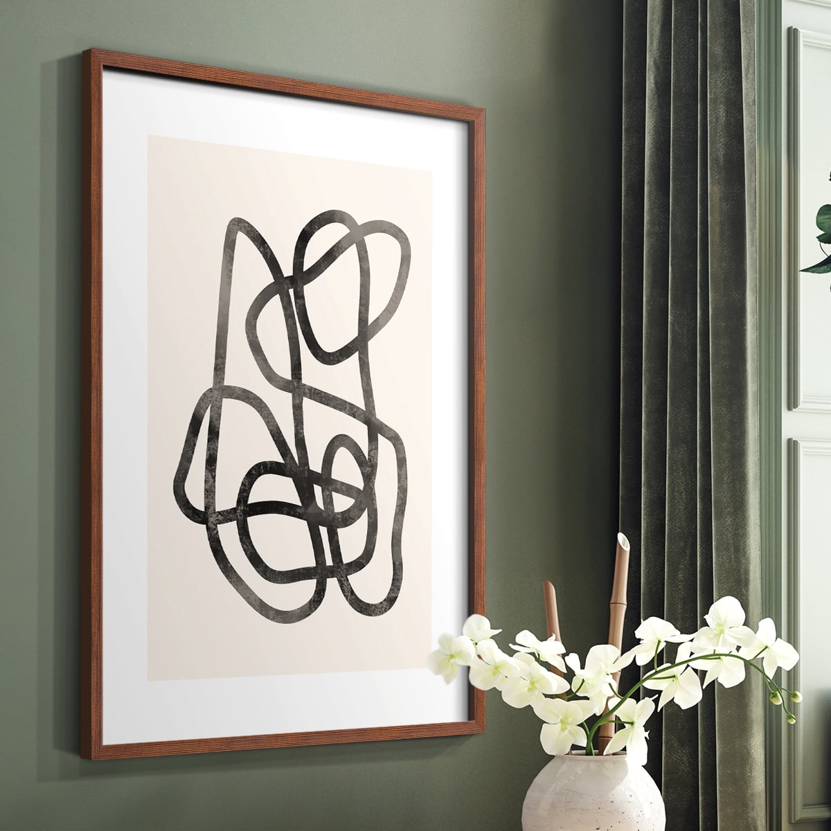Matisse CCXXV in Solid Wood 8 x 10 Framed Print