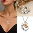 thumbnail image 2 of Mother's Day Necklaces for Women,I Love You Letter Mom Heart Pendant Necklace,Mother's Day Gifts for Mom, 2 of 9
