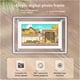 thumbnail image 5 of Acrylic Digital Photo Frame 5 Inch 1200mAh Vertical Display Screen IPS 4G Memory Battery Digital Photo Frame Clearer, 5 of 5