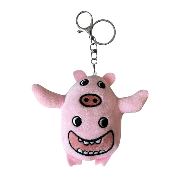 Clearance!Venta caliente-muñeco de peluche llavero juguete para regalo estilo de dibujos animados muñeca de trapo para niños muñeca 1 pieza