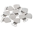 thumbnail image 2 of 10 clips para chupetes con forma de corazón, prácticos para proyectos de bricolaje con cinta. 20mm, 2 of 9