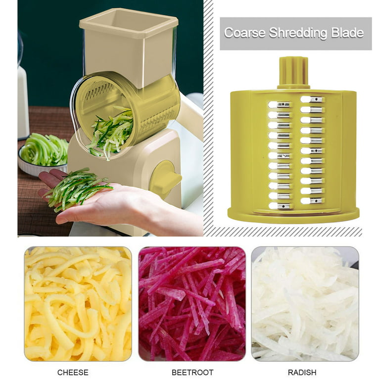  Fullstar Mandoline Slicer for Kitchen, Cheese Grater Vegetable  Spiralizer and Veggie Slicer for Cooking & Meal Prep, Kitchen Gadgets  Organizer & Safety Glove Included (7 in 1, White): Home & Kitchen
