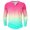 Multicolor, variant on ZCFZJW Mens Henley Shirts Casual Tie Dye Gradient Color Print Long Sleeve Regular Fit Graphic T-Shirts Trendy Lightweight Comfy Pullover Tops L