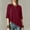 Red, variant on Women's Splatter Paint Graphic Tee Crew Neck Short Sleeve Regular Fit Casual Lightweight Summer Top