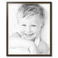 thumbnail image 2 of ArtToFrames 28" x 34" Mahogany and Gold Slope Picture Frame, 28x34 inch Brown MDF Poster Frame (WOM-4447), 2 of 8