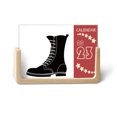 thumbnail image 1 of Men's Black High Boots Outline Pattern Desk Calendar Desktop Decoration 2023, 1 of 3