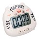 thumbnail image 3 of Digital Kitchen Timer Countup Countdown Cartoon Animal Sound Flash Alert Easy Operation with Stand for Cooking Teaching White Tiger, 3 of 5