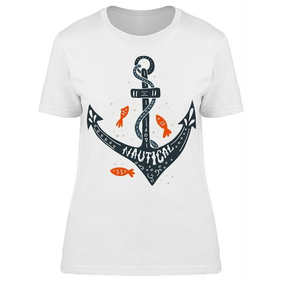 Nautical Graphic T-Shirt Women -Image by Shutterstock, Female Small