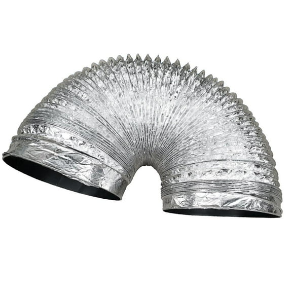 YWMJZEU 3 Inch 5 Feet Flexible Aluminum Ducting Hose Round Ventilation Tube Exhaust for 10cm-2m