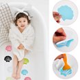 thumbnail image 3 of ICERUN 12 Pcs Bathtub Non Slip Stickers,Fun Bath Decor Non Slip Bathtub Stickers,Strong Adhesion Easy Clean Shower Floor Stickers,Pink, 3 of 3