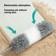thumbnail image 4 of Plumero de microfibra con poste extensible, cabezal flexible, plumero lavable que no raya, 4 of 8