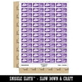 thumbnail image 2 of Well Done Steak Teacher Student School Sticker Set - Purple - Gloss Finish - 1.25" Mini, 2 of 7