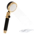 thumbnail image 1 of Labymos Rotatable Shower Head with ON/Off Pause Switch Water Saving High Pressure Handheld Showerhead G1/2, 1 of 8