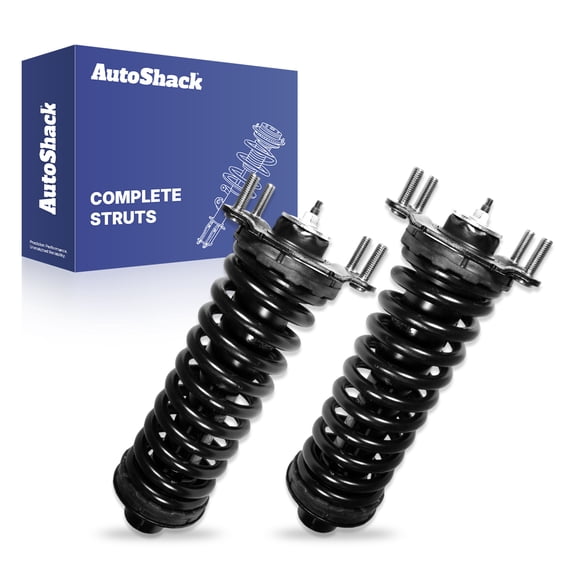 AutoShack Front Complete Strut & Coil Spring Left & Right Replacement for 2002-2012 Jeep Liberty 2007-2011 Dodge Nitro 2-PC Set