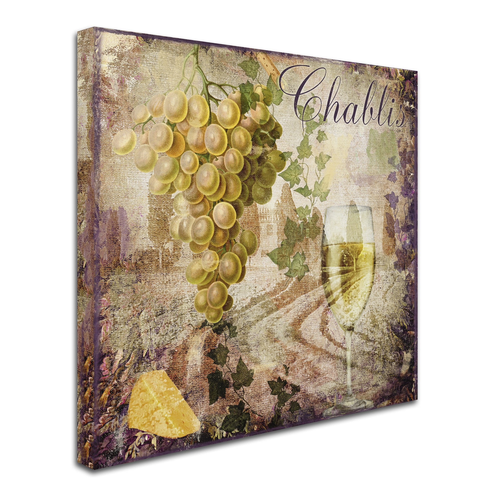 Trademark Fine Art "Wine Country V" Canvas Art by Color Bakery