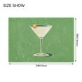 thumbnail image 4 of Yayeee Bath Rug for Bathroom Floor Non Slip Rectangle Fluffy Soft Absorbent Mat, 16"x24", Green Lemon Juice, 4 of 7
