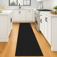 thumbnail image 3 of Glattice Runner Rug 2x6 Boho Washable Runner for Hallway Cotton Rubber Backed Kitchen Runner Braided Indoor Floor Carpet Runners for Entryway/Hallway/Kitchen/Bedroom, Black/Gray, 3 of 8