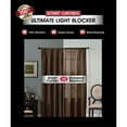 thumbnail image 2 of Ultimate Light Blocker Certified 100 Percent Blackout Julius Smart Curtain Window Curtain Panel, 2 of 7