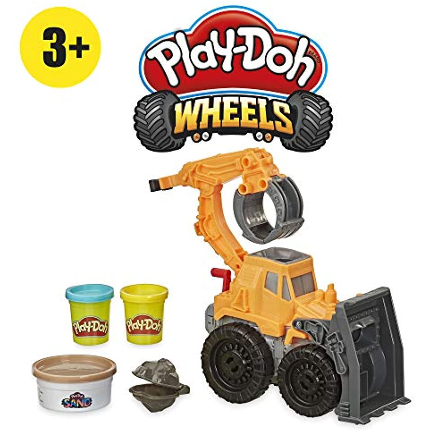 Play-Doh Wheels Front Loader Construction Set Toys - image 3 of 9