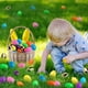 thumbnail image 5 of Huevos de Pascua de plástico SURCVIO, paquete de 200 con 6 huevos de oro sorpresa, 5 of 6