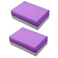 thumbnail image 1 of 2PCS Yoga Blocks EVA Foam Blocks for Yoga Balance, Stretching, and Workout, 1 of 8