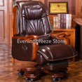 thumbnail image 4 of Leather Computer Chair Modern Bedroom Recliner Footrest Swivel Chair Mobile Design Luxury Sedie Da Ufficio Home Furniture My Lux Decor Round, 4 of 18