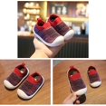 thumbnail image 4 of Baby First-Walking Shoes 1-4 Years Kid Shoes Trainers Toddler Infant Boys Girls Soft Sole Non Slip Cotton Canvas Mesh Breathable Lightweight TPR Material Slip-on Sneakers Outdoor, 4 of 6