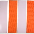 thumbnail image 3 of Eigraketly 4 Uds. Almohadilla de tracción EVA para Surf, alfombrilla trasera para pies, tabla Longboard, almohadillas de agarre resistentes, suministros de Deportes acuáticos Naranja Eigraketly OD031715-03B, 3 of 6