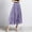 Purple, variant on Women Mid Length Skirt Dance Party A Line High Waisted Pleated Skirt Holiday Party Half Skirts Bohemian Skirts for Women Leather Skirts for Women High Waist Skirt Shorts for Women Anime Skirt plus