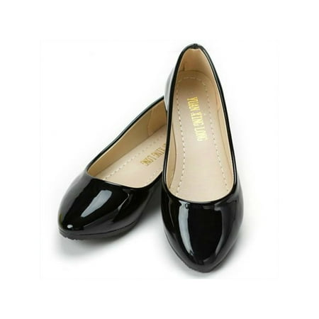 black sparkly ballerina shoes
