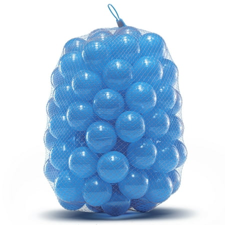 Machrus Upper Bounce Crush Proof Plastic Trampoline Pit Balls 100 Pack - Blue