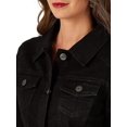 thumbnail image 3 of Veste en Denim Extensible pour Femmes, Veste en Jean, Veste en Denim Boutonnée, 3 of 4