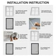 thumbnail image 2 of Upgraded Third Generation Pet Sand Window Door, 2 of 8