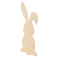 thumbnail image 4 of Blank Rabbit Shape Wooden Chip Wood Unfinished Wood Chip Kids Diy Doodle Material, 4 of 7