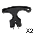 thumbnail image 1 of 6x Universal Dos Pines DYNWAVEMX zapatos de golf Cleat Stud Herramienta de extracción de llave 2 piezas, 1 of 7