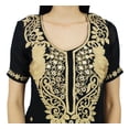 thumbnail image 4 of Bimba Women Kurti Straight Georgette Kurta Readymade Indian Custom Clothing, 4 of 5
