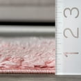 thumbnail image 3 of nuLOOM Soft & Plush Cloudy Shag Area Rug, 6' 7" x 9', Baby Pink, 3 of 9