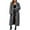#341-Dark Gray, variant on AUNVITO Women's Warm Faux Fur Long Coat Winter V-Neck Solid Outerwear Jacket, Brown Dark Gray Gray Khaki