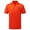 Orange, variant on Squadra Corse Men's Travel Polo Shirt - Orange/White/Green